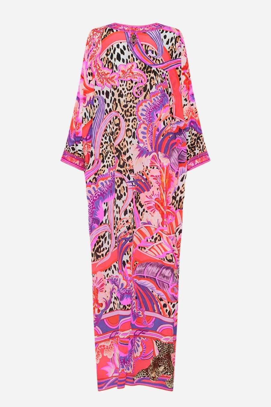 Fashion Camilla | Camilla | Viola Vintage Long Kaftan With Pleat Detail