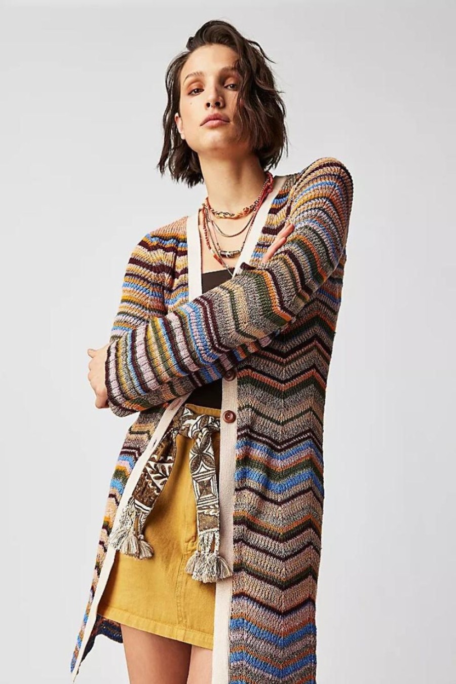 Fashion Free People | Free People | Ocean Waves Cardi | Dust In The Wind Combo