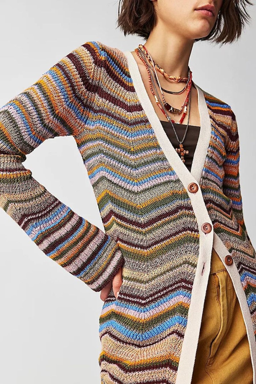 Fashion Free People | Free People | Ocean Waves Cardi | Dust In The Wind Combo