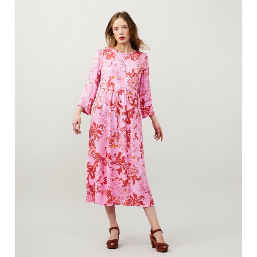 Fashion Odd Molly | Odd Molly | Riley Dress | Meadow Pink