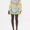 Fashion Camilla | Camilla | Sail Away With Me Shift Shirt Dress With Crochet Collar