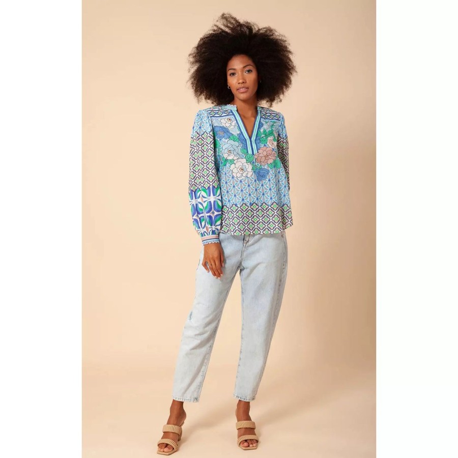 Fashion Hale Bob | Hale Bob | Martina Blouse | Blue