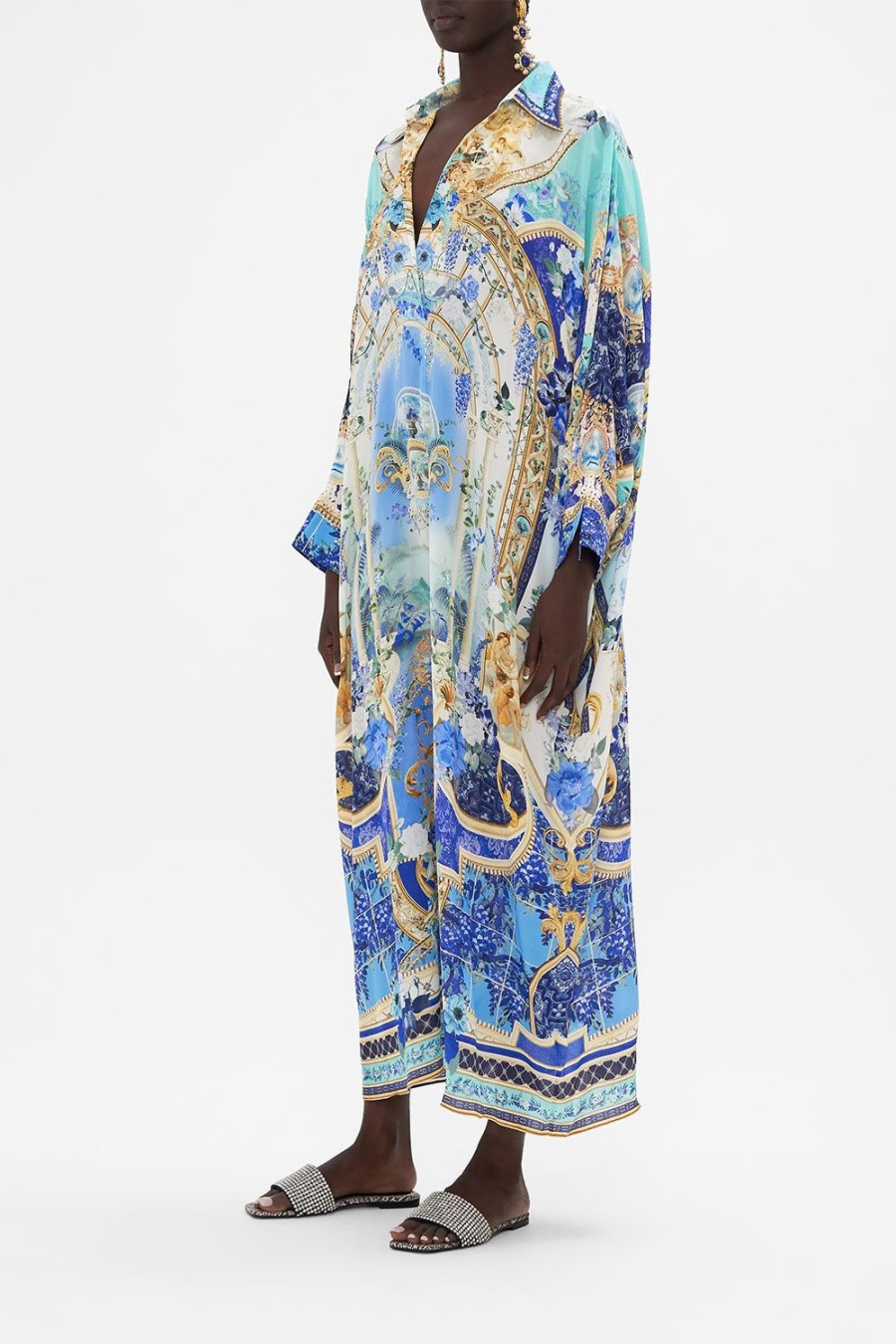 Fashion Camilla | Camilla | Views Of Vesuvius Wing Collar Kaftan