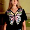 Fashion Coop | Coop | Born To Butterfly T-Shirt In Black
