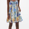Fashion Camilla | Camilla | Views Of Vesuvius Gathered Bust Tiered Mini Dress