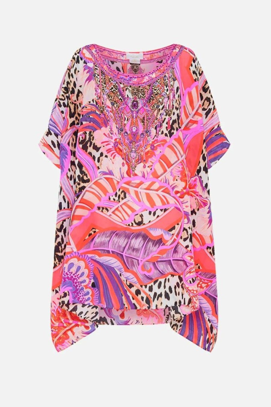 Fashion Camilla | Camilla | Viola Vintage Short Round Neck Kaftan