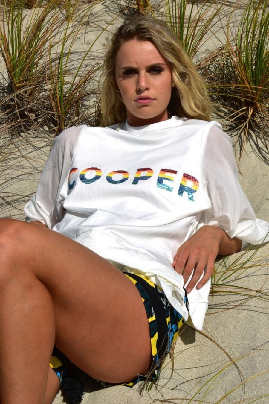 Fashion Cooper | Cooper | See Sequins Top | Rainbow