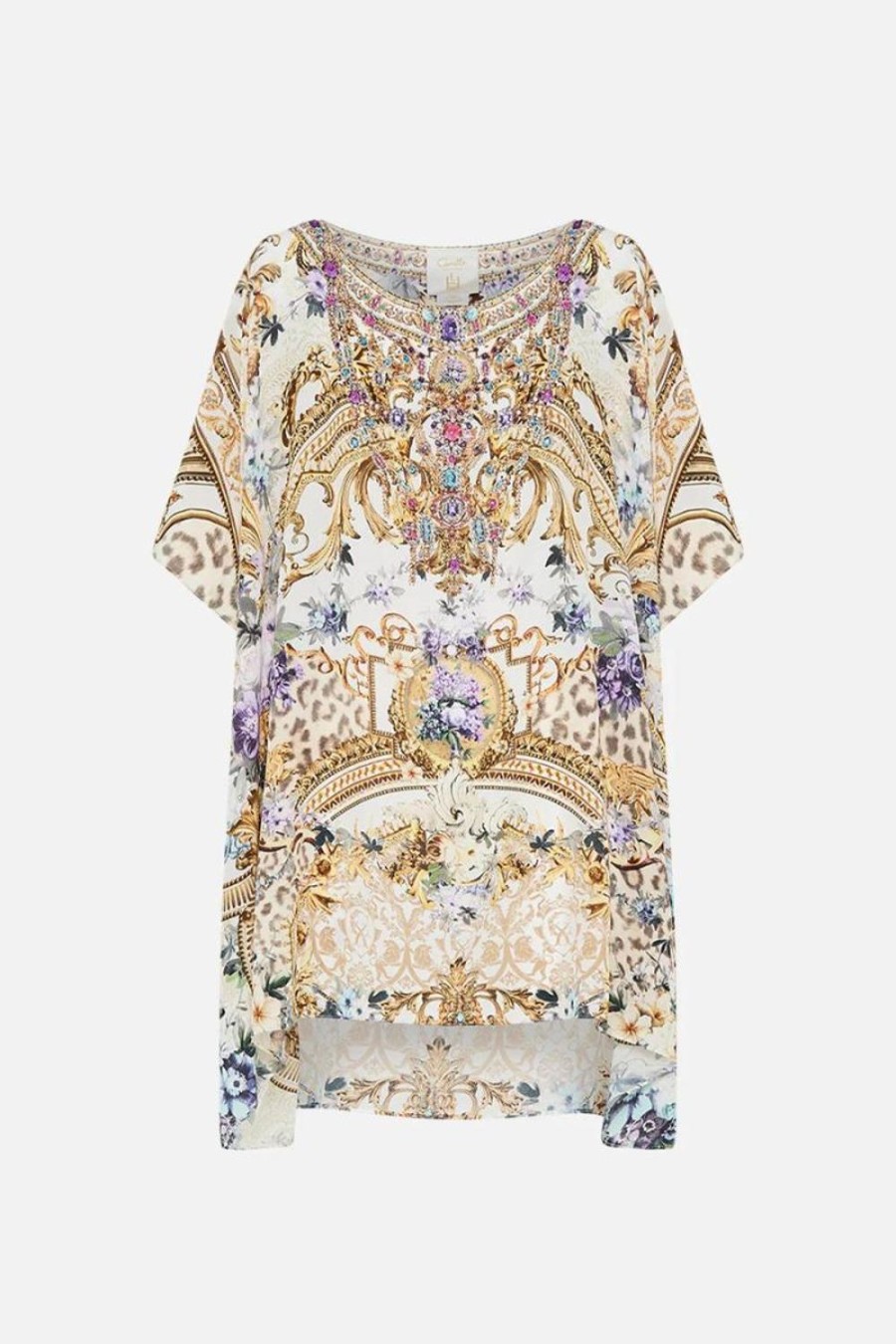 Fashion Camilla | Camilla | Palazzo Play Date Short Round Neck Kaftan