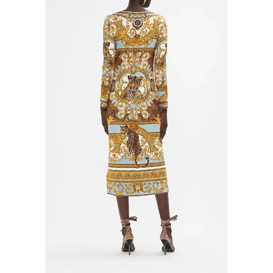 Fashion Camilla | Camilla | Palazzo Pride V Neck Midi Jersey Dress