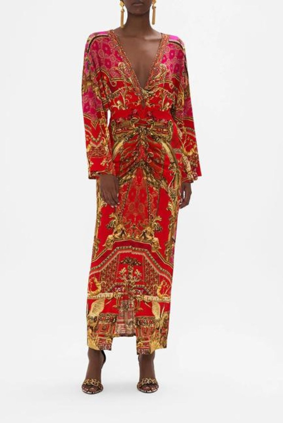 Fashion Camilla | Camilla | Sweet Soprano Ruched Front Jersey Dress