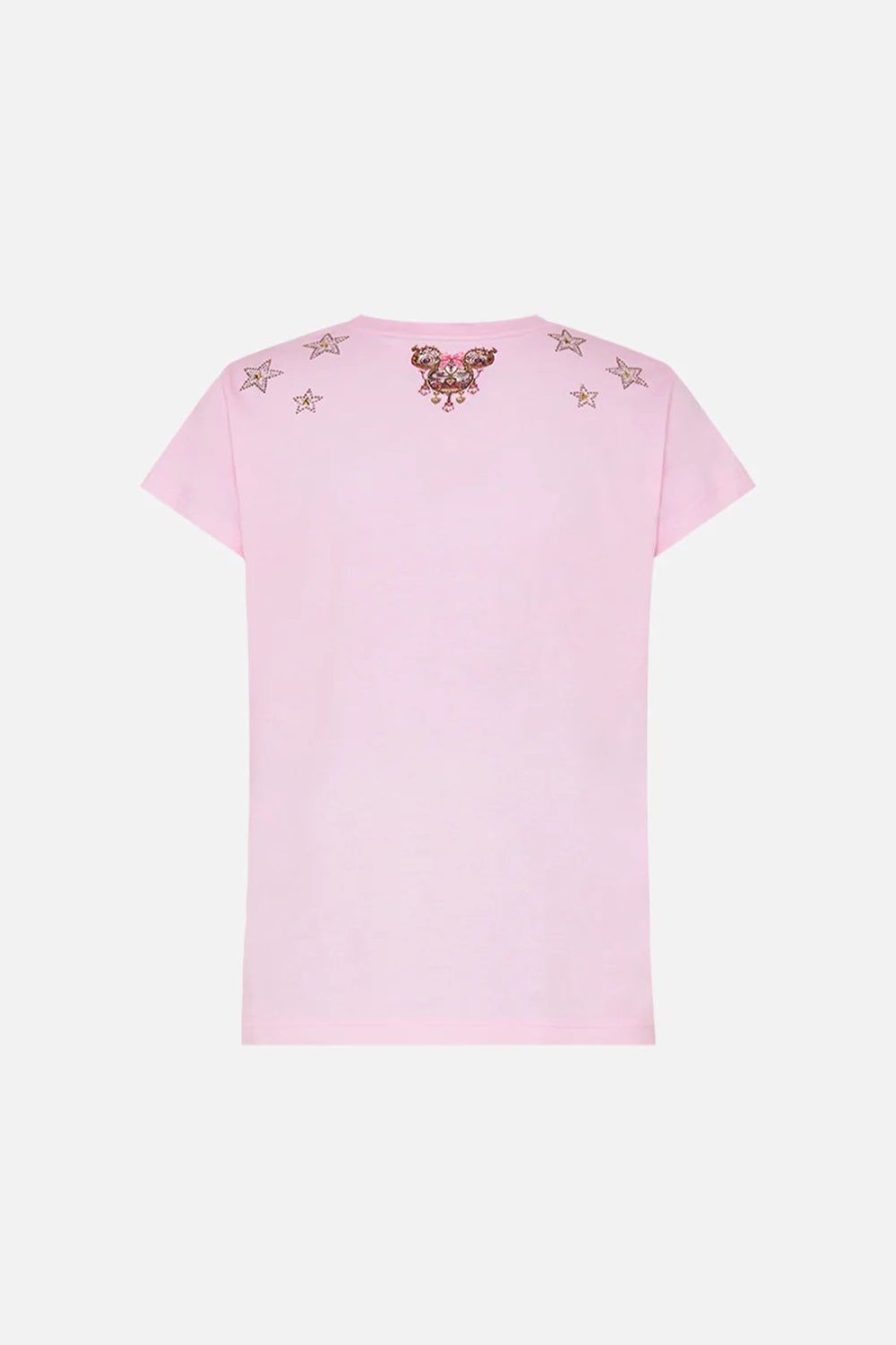 Fashion Camilla | Camilla | Minnie Mouse Magic Pink Organic Cotton Slim Fit T-Shirt